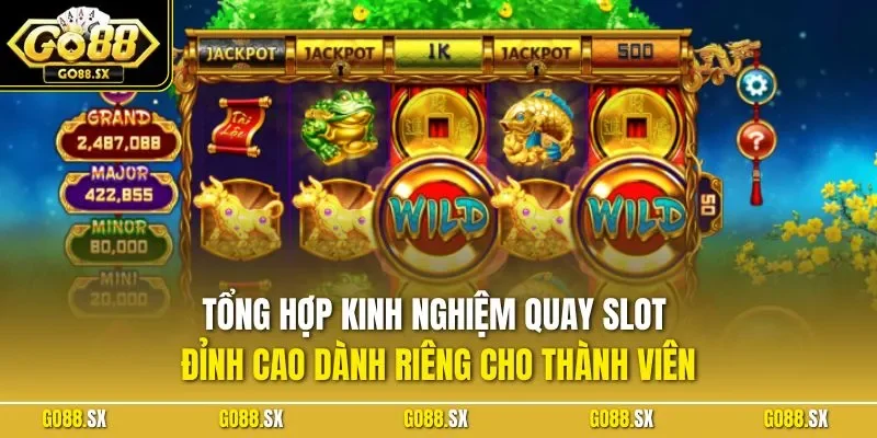 Tổng hợp kinh nghiệm quay slot đỉnh cao dành riêng cho thành viên